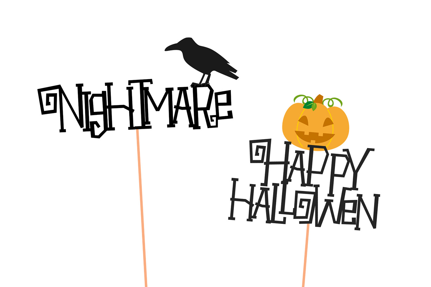 Пример шрифта Halloween Attack Regular